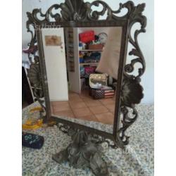 Specchio antico bronzo