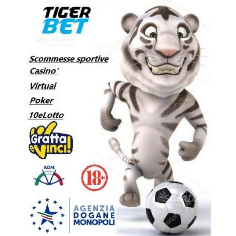 TigerBet - Scommesse , Casinò e Giochi Telematici